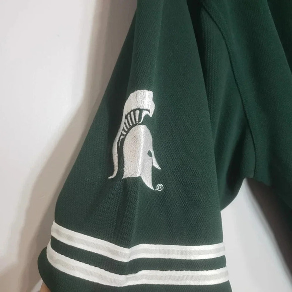 Spartans Steve & Barry's Michigan State Football Green/White  Jersey,XXL. - Picture 3 of 6